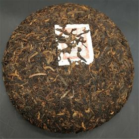 357g Aged Raw Pu-erh Tea Cake Yunnan Ancient Tree, Traditional Chinese Puer Tea