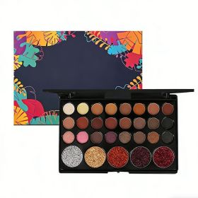 29 Color Eyeshadow Palette Cosmetic Makeup Set 01 02 (Option: 01)