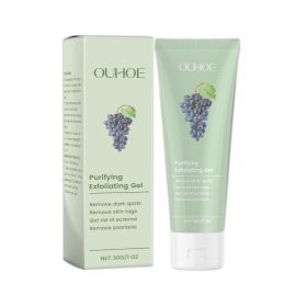 OUHOE Exfoliating Gel, Cleanses Skin Exfoliating, Moisturizes And Brighens Daily Application Care Gel (Option: 30g-41.3g-4.37*1.18*1.18inch)