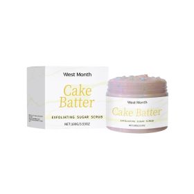 West Month Exfoliating Scrub, Gentle Exfoliating Dead Skin Hydrating Exfoliating Scrub (Option: 100ml-120.6g-2.24*2.24*2.24inch)