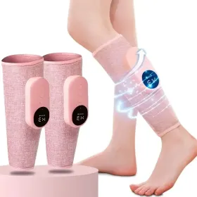 Leg Massager Leg Compression Massager For Circulation And Swelling, 3 Modes And 3 Intensities Leg Massager With Heat And Air Compression To Relie (Option: 2pcs)