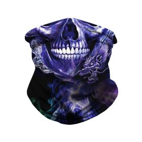 Skull Digital Men And Women Outdoor Mask Sport Climbing Insect-proof (Option: BXHA013-Free Size)