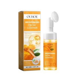 OUHOE Turmeric Cleanser Gently Cleanses Facial Skin, Moistens, Nourishes And Nourishes Skin Without Straining (Option: 1PC)