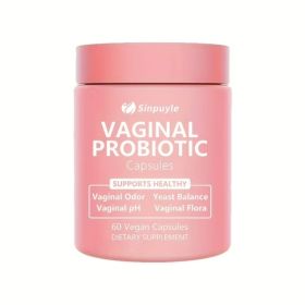 Feminine Vaginal Probiotic Supports PH Balance, Odor Control And Yeast Balance 60 Vegan Capsules (Option: 01)