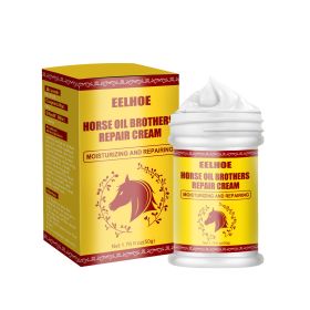 EELHOE Horse Oil Hand And Foot Repair Cream, Chapped Skin Care Moisturizing And Anti-Peeling Repair Cream (Option: 50g-65g)