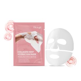 Hoygi Collagen Moisturizing And Anti-Wrinkle Mask (Bag) Three-In-One Moisturizing, Nourishing And Hydrating Facial Mask For Smooth And Tender Ski (Option: 1pc-33.7g-4.72*7.09*0.39inch)